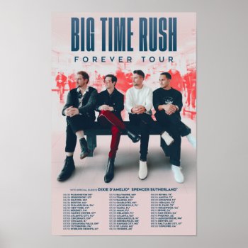 Forever Tour 2022 (option 3) Poster by 1Designs_ at Zazzle