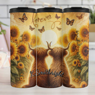 Forever Two Cows Back Thermal Tumbler