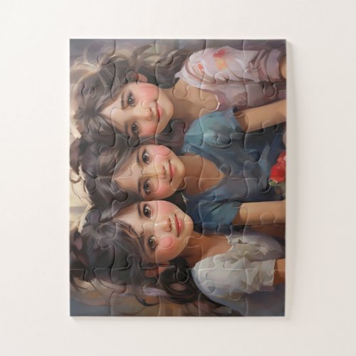 Forever United Three Sisters One Heart Jigsaw Puzzle