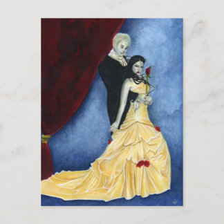 Forever vampire couple Postcard