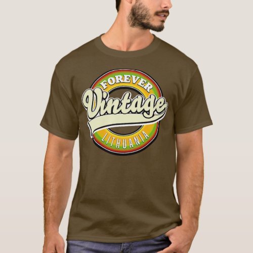 forever vintage Lithuania T_Shirt