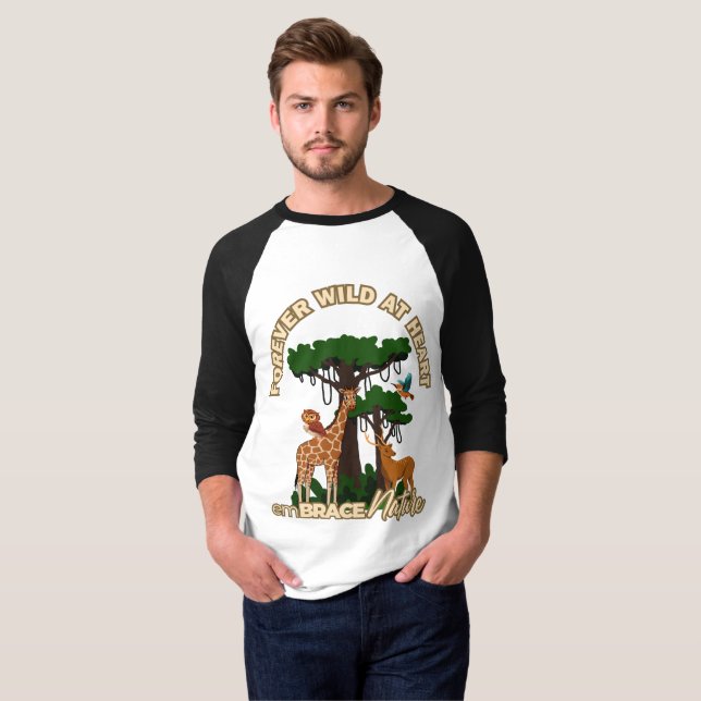 Forever Wild At Heart T-Shirt (Front Full)
