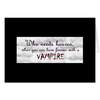 Forever with a Vampire Cards