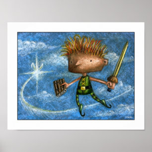 "Forever Young" 11" x 14" print