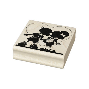 Forever Young Kisses Rubber Stamp