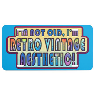 FOREVER YOUNG LICENSE PLATE