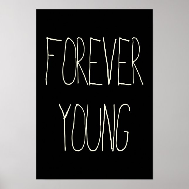 Forever young poster (Front)