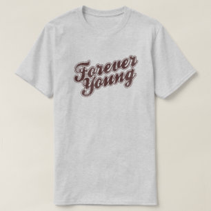 Forever Young Retro 80s Graphic Pop Culture T-Shirt