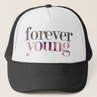Forever Young Snapback Trucker Hat