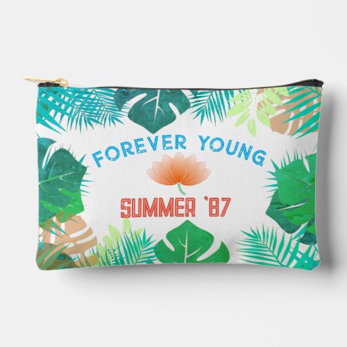 Forever Young Summer 87 1980s Style Accessory Pouch