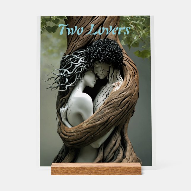 "Forever Yours" Acrylic Sign (Front)