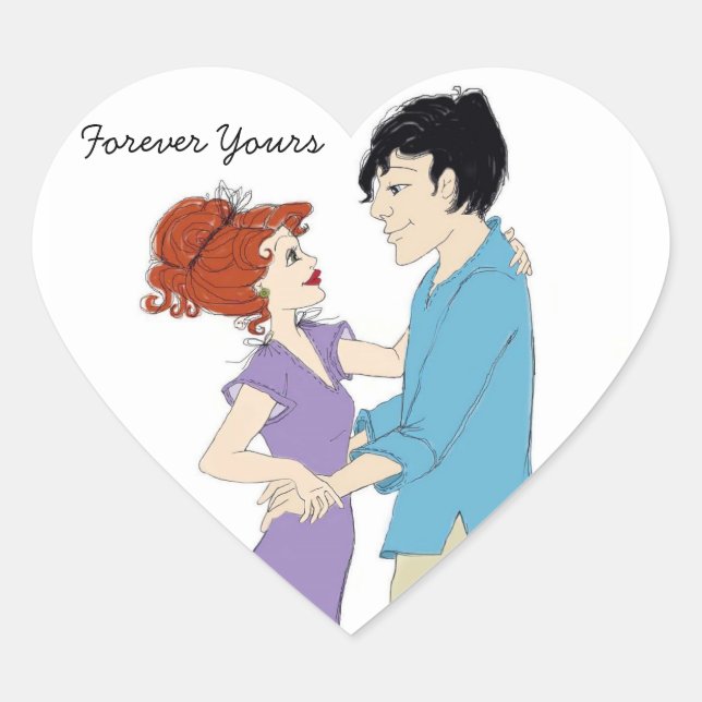 Forever yours sticker (Front)