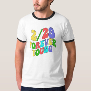 FOREVERY YOUNG LEAP YEAR BIRTHDAY BOHO T-Shirt