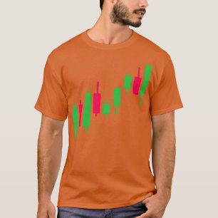 Forex and Stock Market Trader charts T-Shirt
