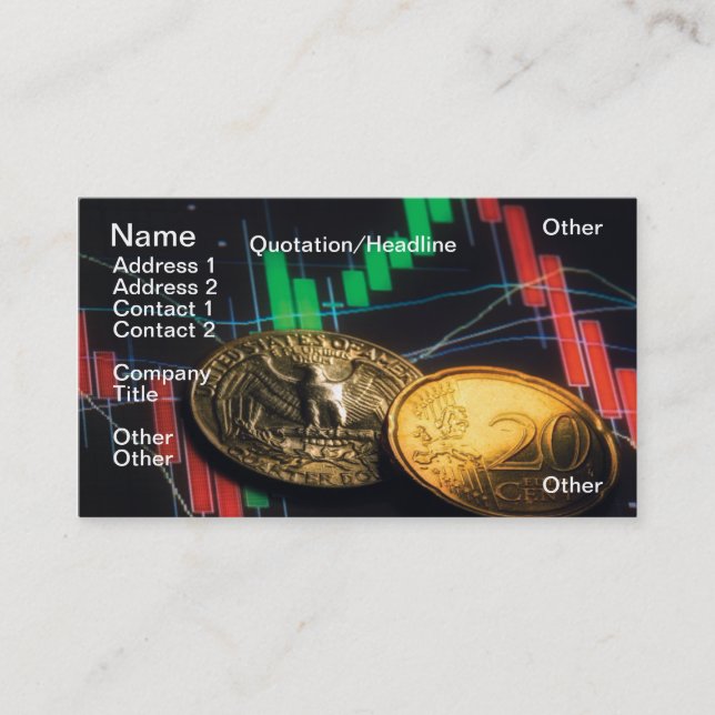 Forex cents business card (Front)