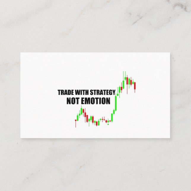 Forex Day Trader Collection Business Card (Back)