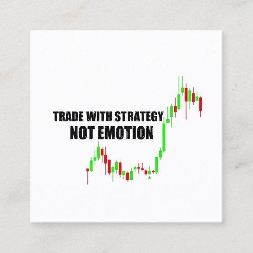 Forex Day Trader Collection  Square Business Card
