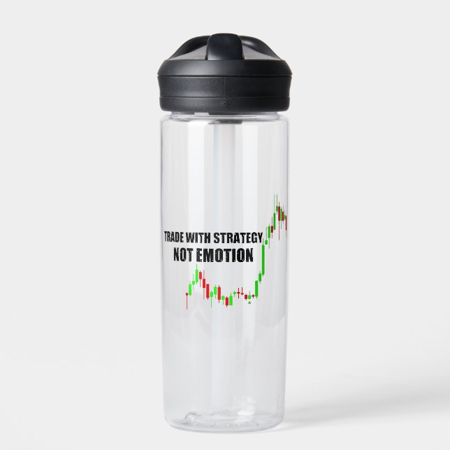 Forex Day Trader Collection  Water Bottle (Front)