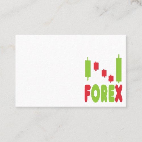Forex FX Trading Business Card