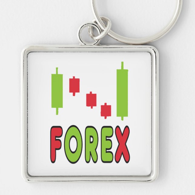 Forex FX Trading Keychain (Front)