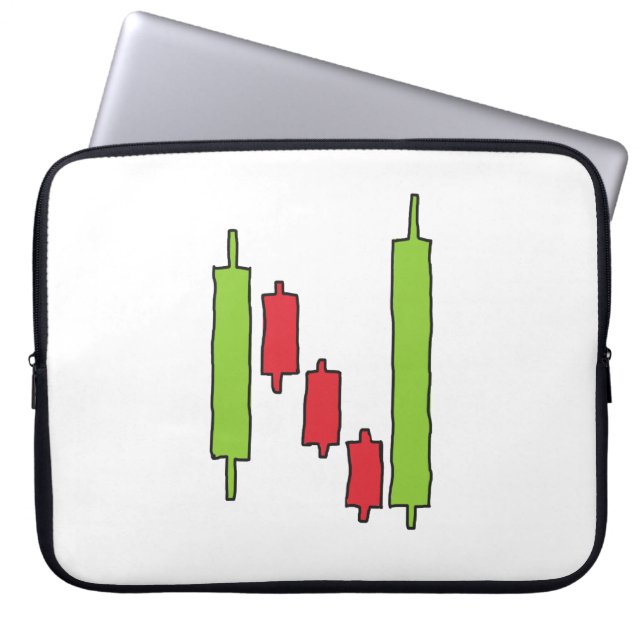 Forex FX Trading Laptop Sleeve (Front)