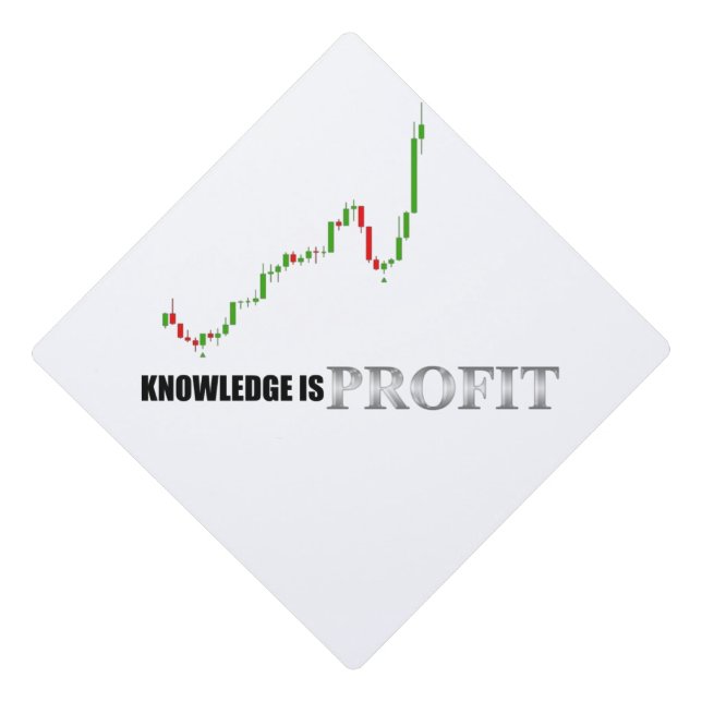 Forex Knowledge Is Profit Tassel Topper (Front)