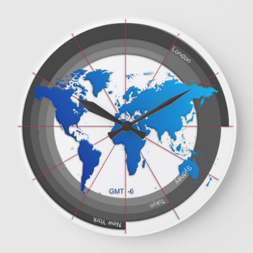 Forex Markets Timezone Clock GMT_6