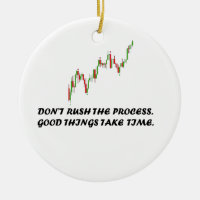 Forex Mentality Ceramic Ornament