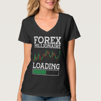Forex Millionaire Loading BACKPRINT Forex T-Shirt