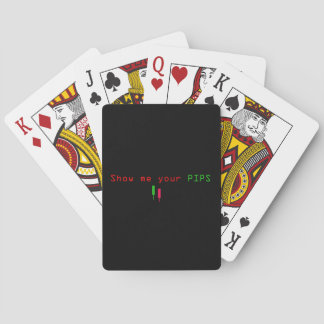 ForEx PIPS playing cards