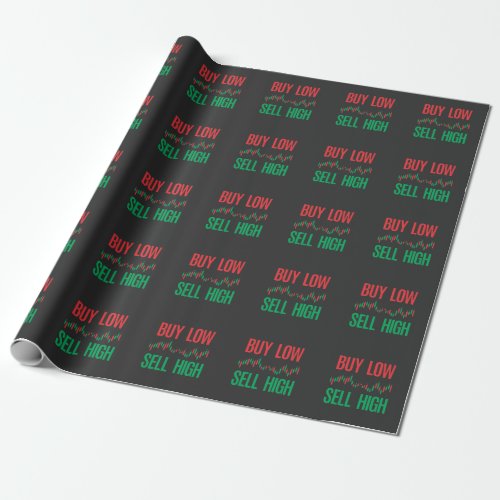 Forex Stock Trading Market Day Trader Investor Wrapping Paper