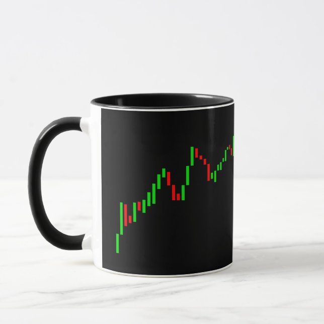 Forex Trader Candles Mug (Left)