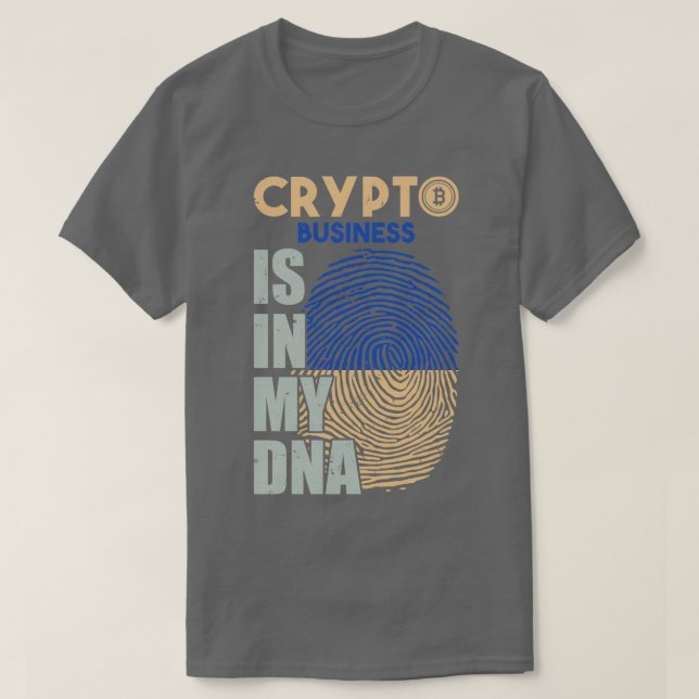 Forex Trader Investor Crypto Money Cryptocurrency T-Shirt (Design Front)