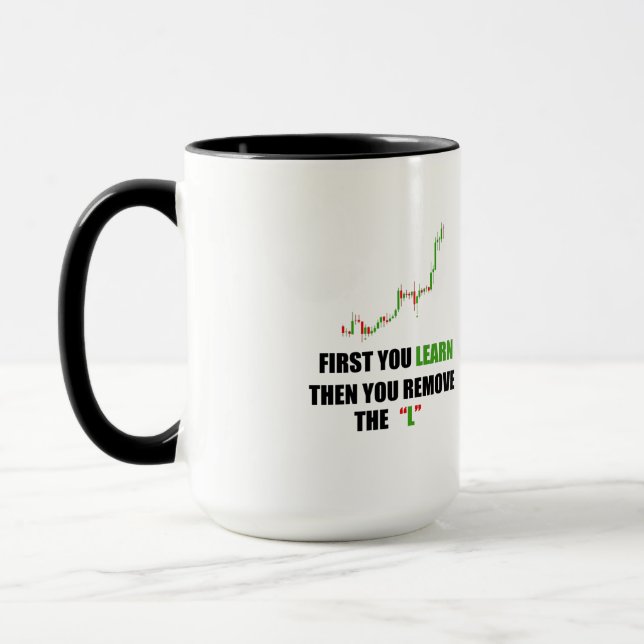 Forex Trader Mindset Mug (Left)