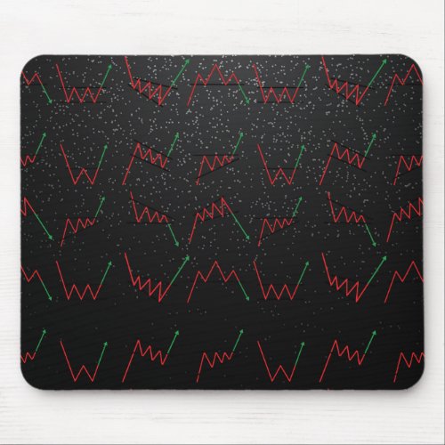 Forex trading chart design  mouse pad