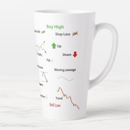 Forex Trading Crypto Trading Latte Mug