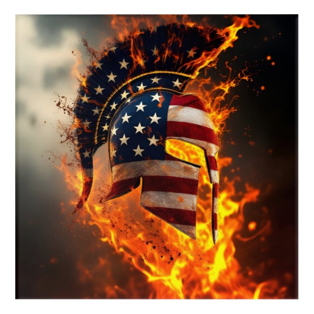 Forge of Freedom Acrylic Print (Front)