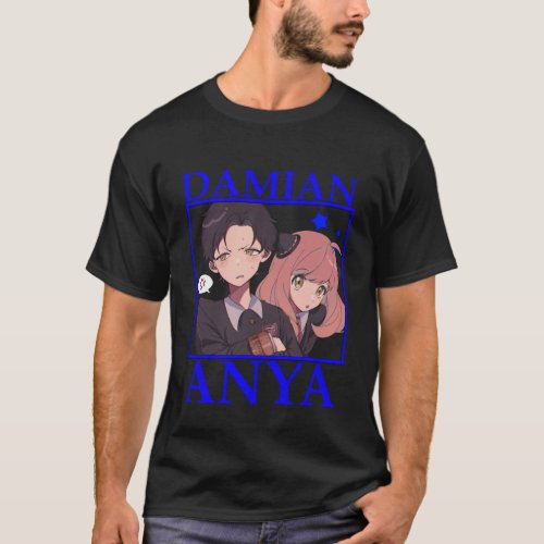 Forger Anya And Desmond Damian _ Spy x Family T_Shirt