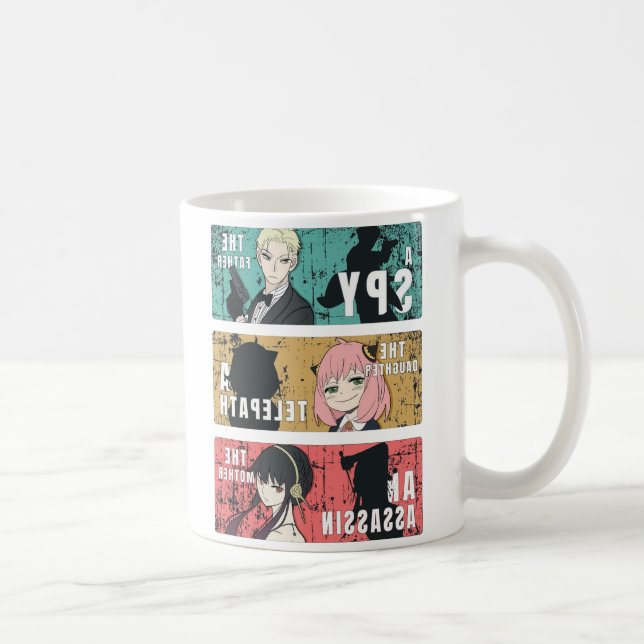 Forger Family Anime Pop Art Panel Design Coffee Mug (Right)