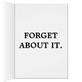 FORGET ABOUT IT CARDS (Inside (Right))