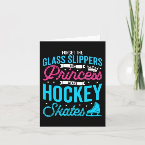 Forget Glass Slippers This Princess Wears Hockey S Card