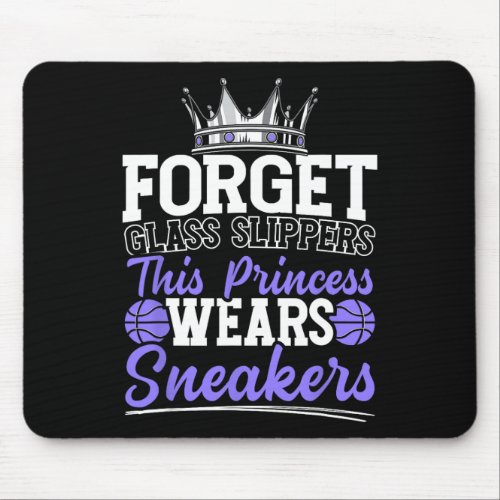 Forget Glass Slippers This Princess Wears Sneakers Mouse Pad