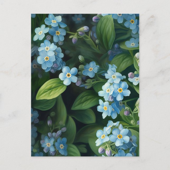 Forget Me Knot Postcard (Front)