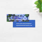 FORGET ME NOT ALZHEIMER'S BOOKMARK (Desk)