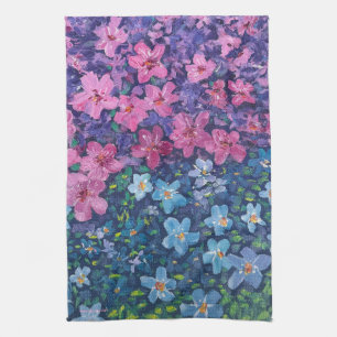 Forget-me-not and Fireweed Kitchen Towels_Alaska Towel