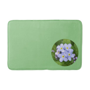 Forget-me-not, bath mat