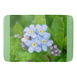 Forget-me-not, bath mat