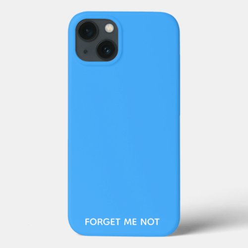 Forget_me_not blue color name Case_Mate iPhone cas iPhone 13 Case