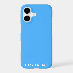 Forget-me-not blue color name iPhone 17 case