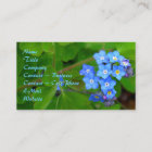 Forget-Me-Not Business Card